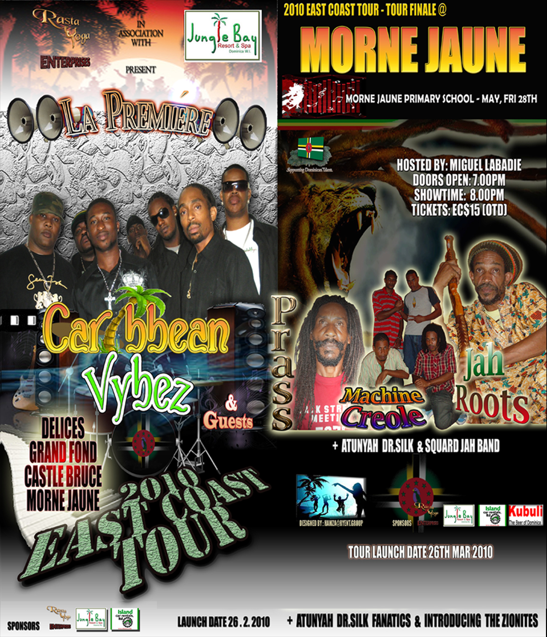Morne Jaune - East Coast Tour