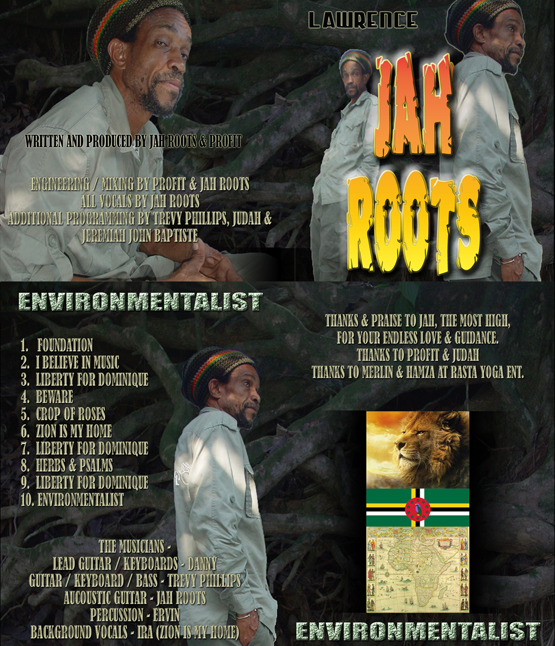 Jah Roots CD cover