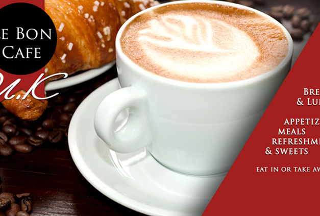 Le Bon Cafe menu Breakfast & Lunch Le Bon Cafe menu Breakfast & Lunch
