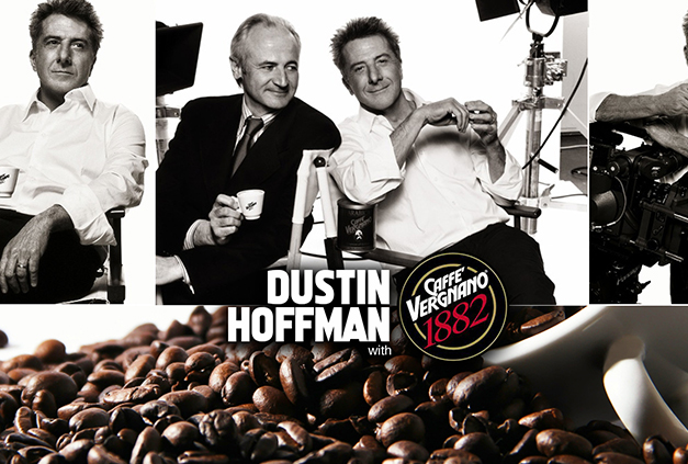 Star People - Dustin Hoffman with Caffé Vergnano Star People - Dustin Hoffman with Caffé Vergnano